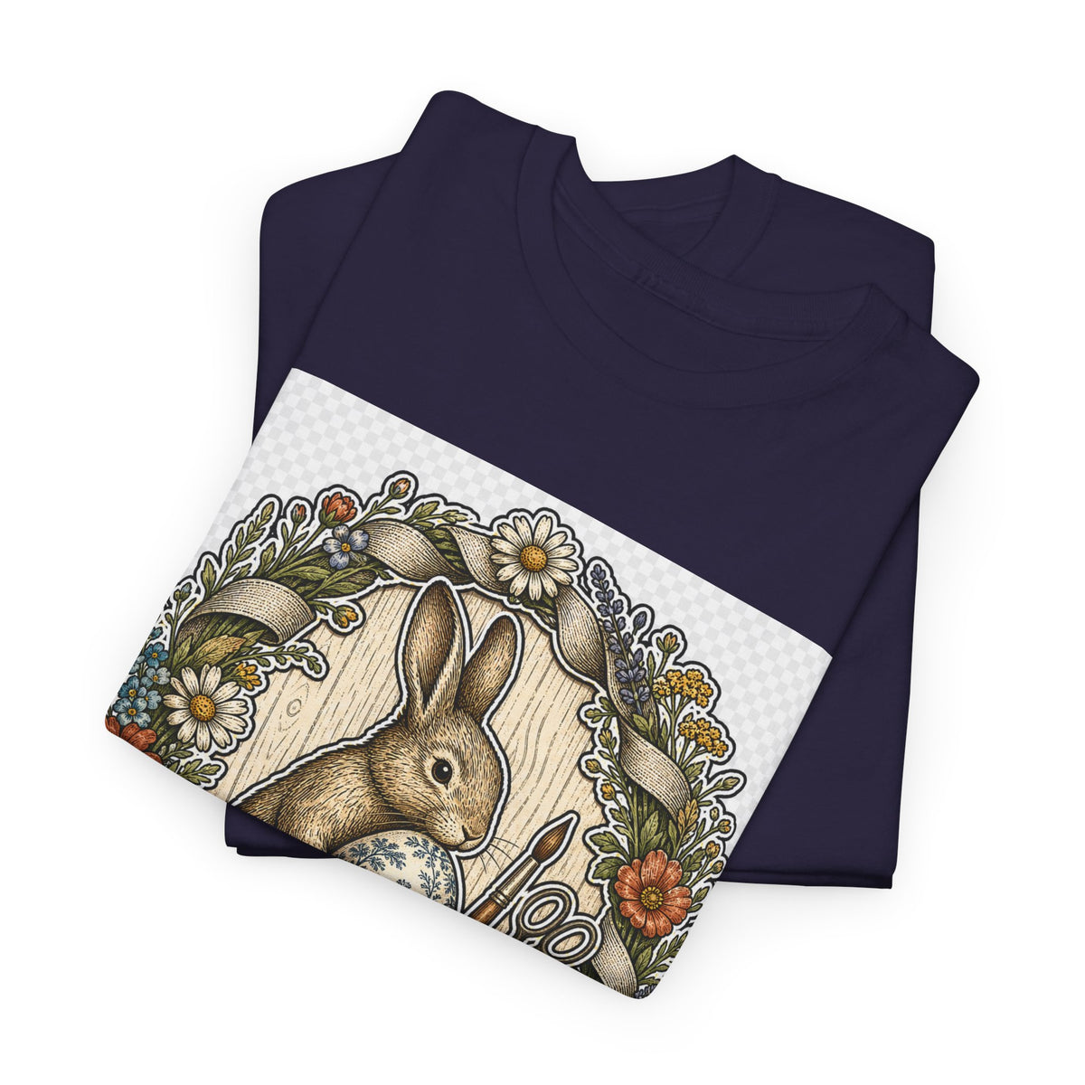 Easter Sunday Pastel Bunny & Egg Graphic Tee — Family