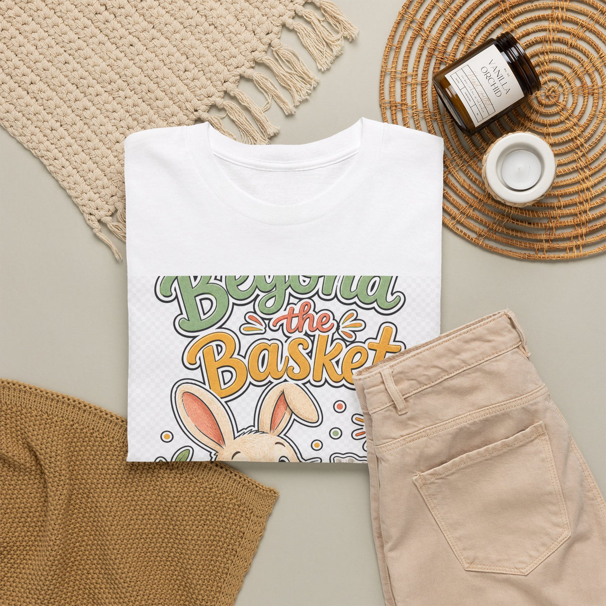 Easter Sunday Bunny Shirt for Family — Pastel Spring Tee