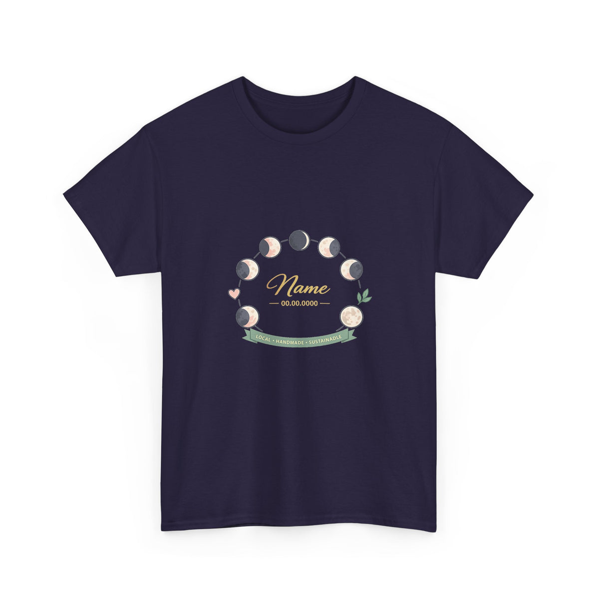 Mother's Day Shirt for Mom - Floral Heart AI-Assisted Artwork