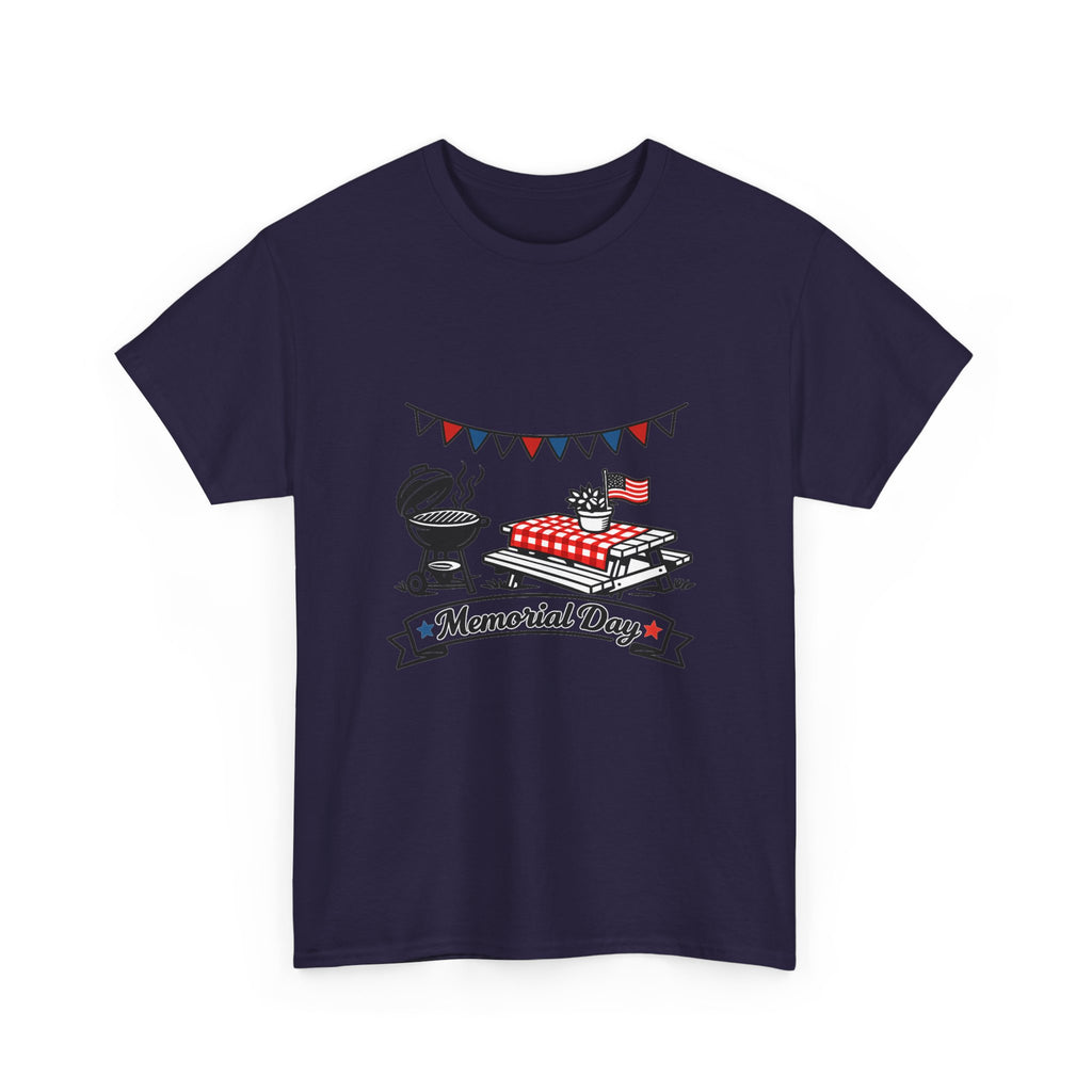Memorial Day Shirt for Veterans - Patriotic Tee with Stars & Stripes