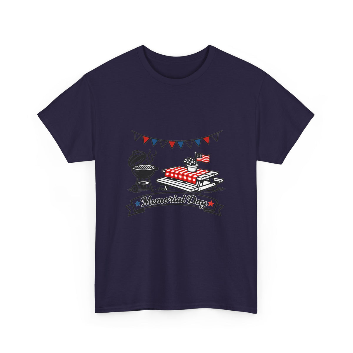 Memorial Day Shirt for Veterans - Patriotic Tee with Stars & Stripes