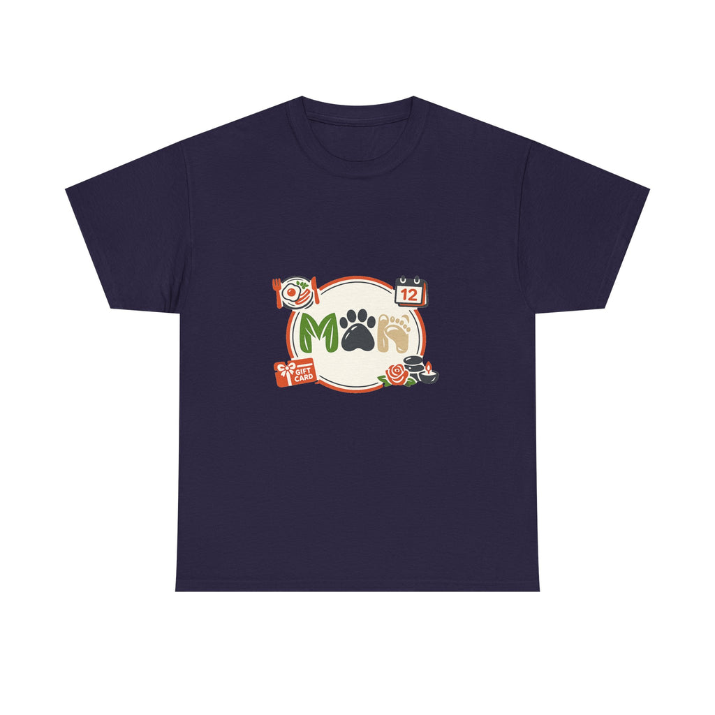Mother's Day Shirt for Mom - Floral Heart Design Tee