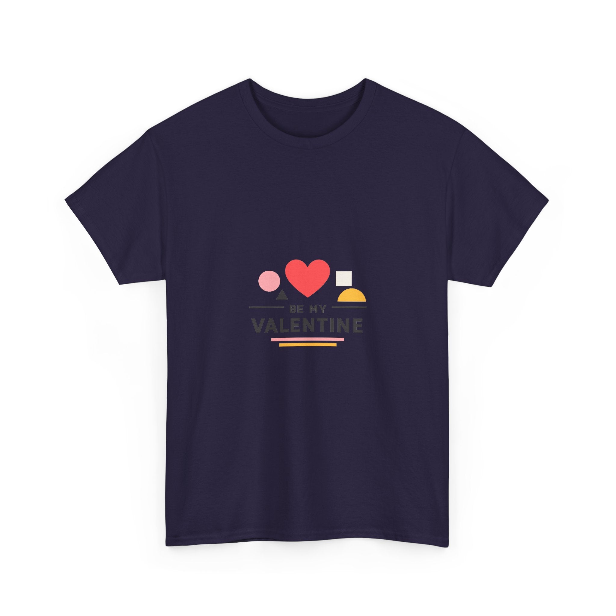 Valentine's Day shirt for him - romantic heart design tee
