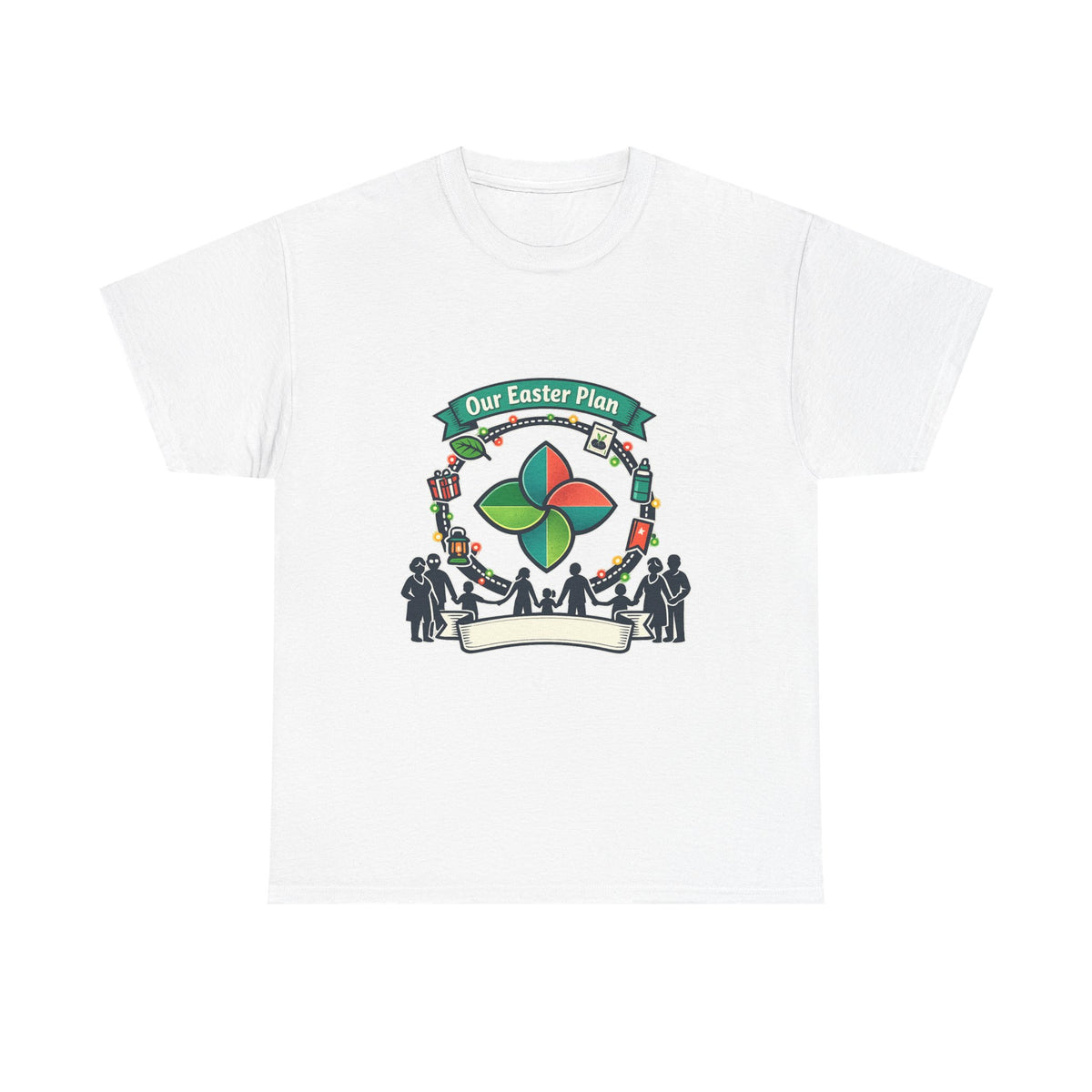 Easter Sunday Shirt for Adults - Whimsical Spring Floral Design