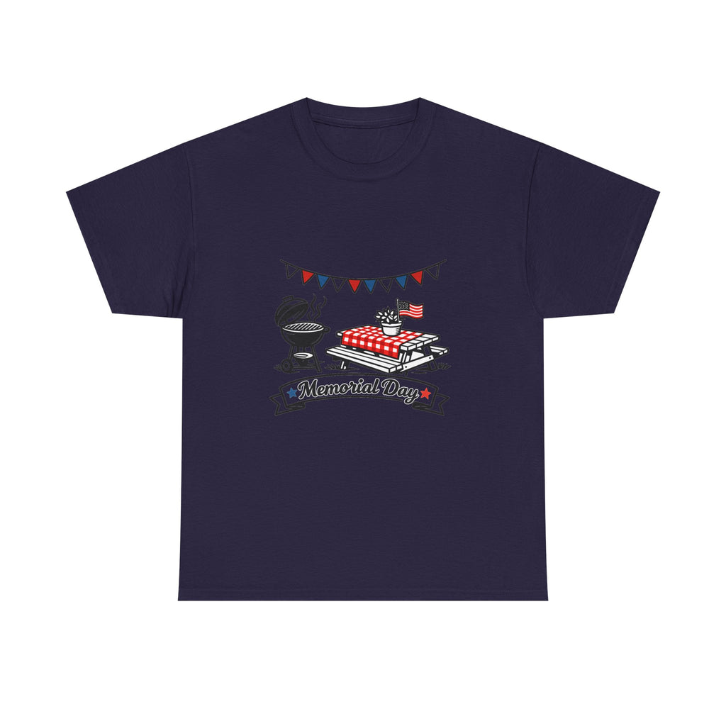 Memorial Day Shirt for Veterans - Patriotic Tee with Stars & Stripes