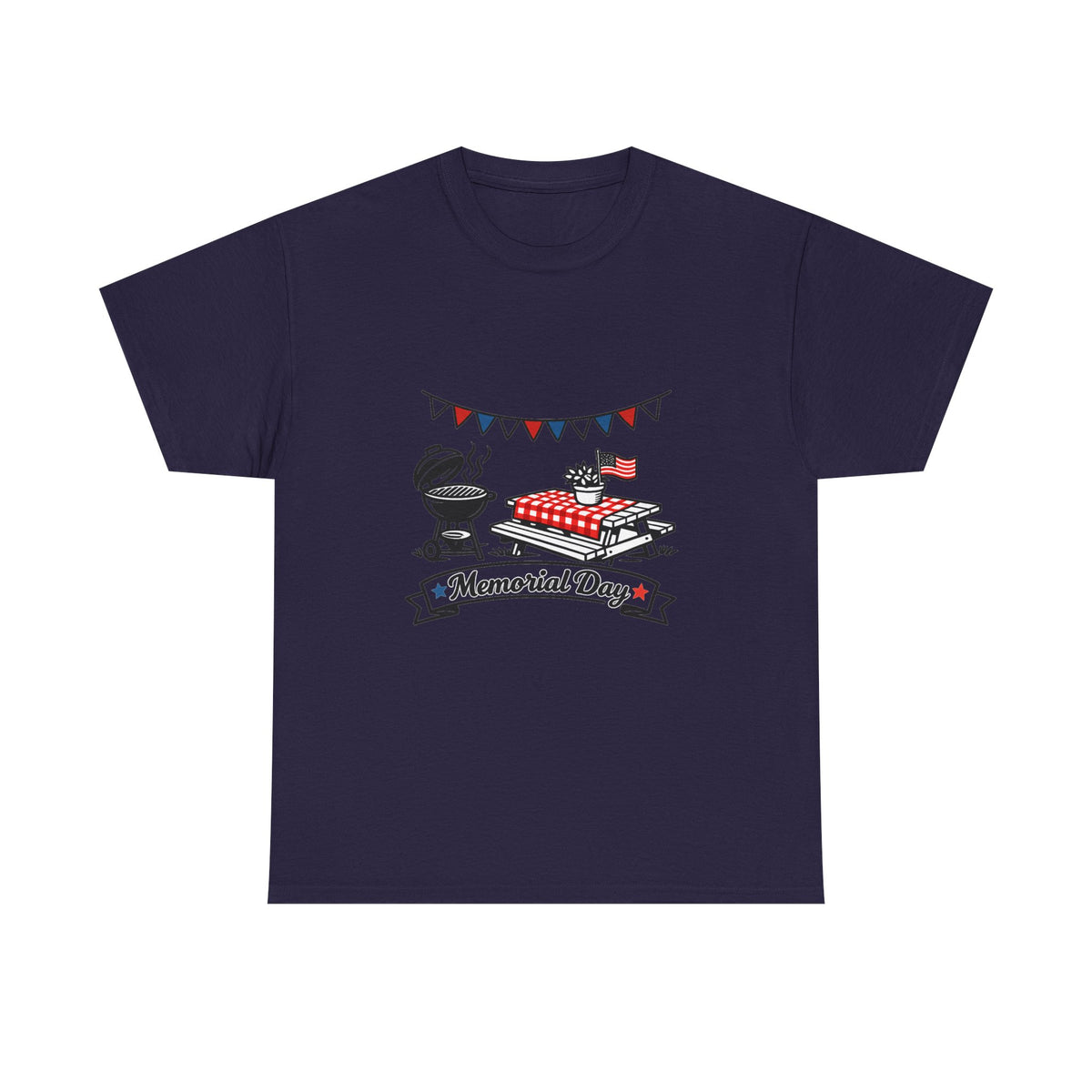 Memorial Day Shirt for Veterans - Patriotic Tee with Stars & Stripes
