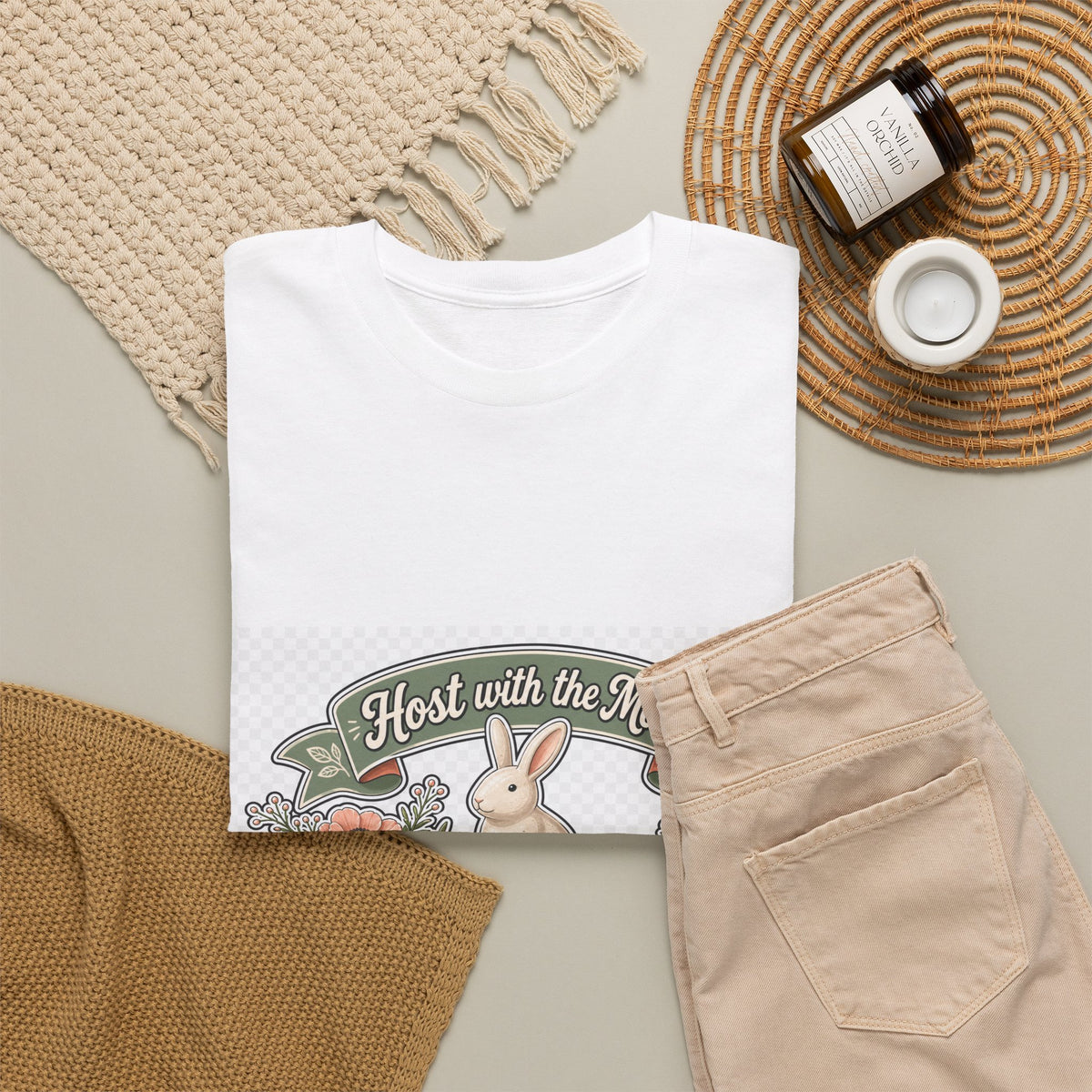 Easter Sunday Shirt for Family Egg Hunt — Pastel Bunny Tee