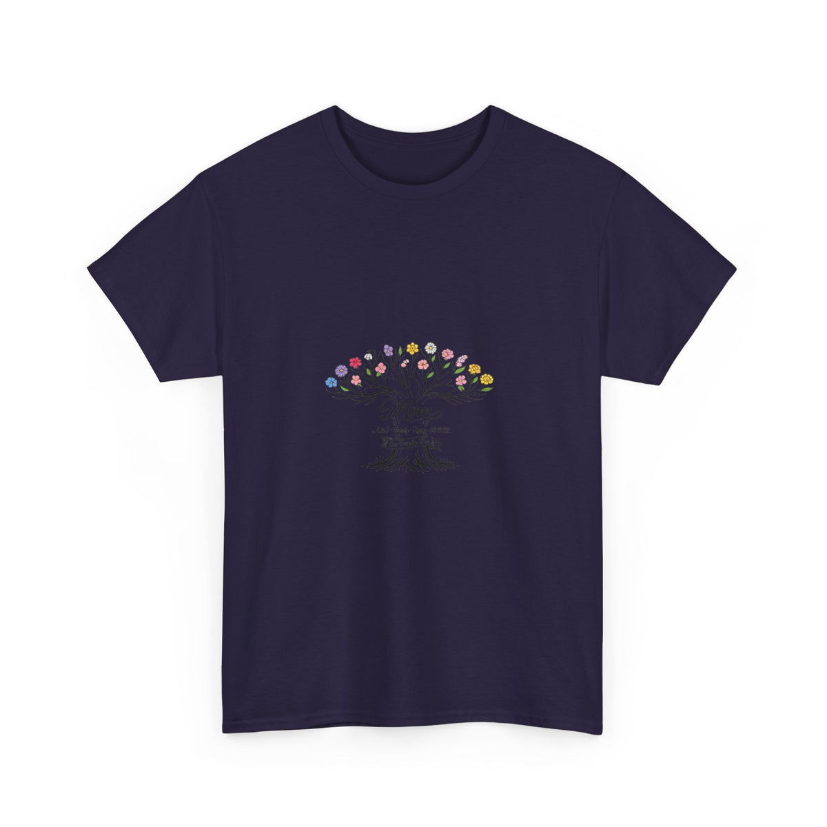 Mother's Day Shirt for Mom – Whimsical Floral Heart Design