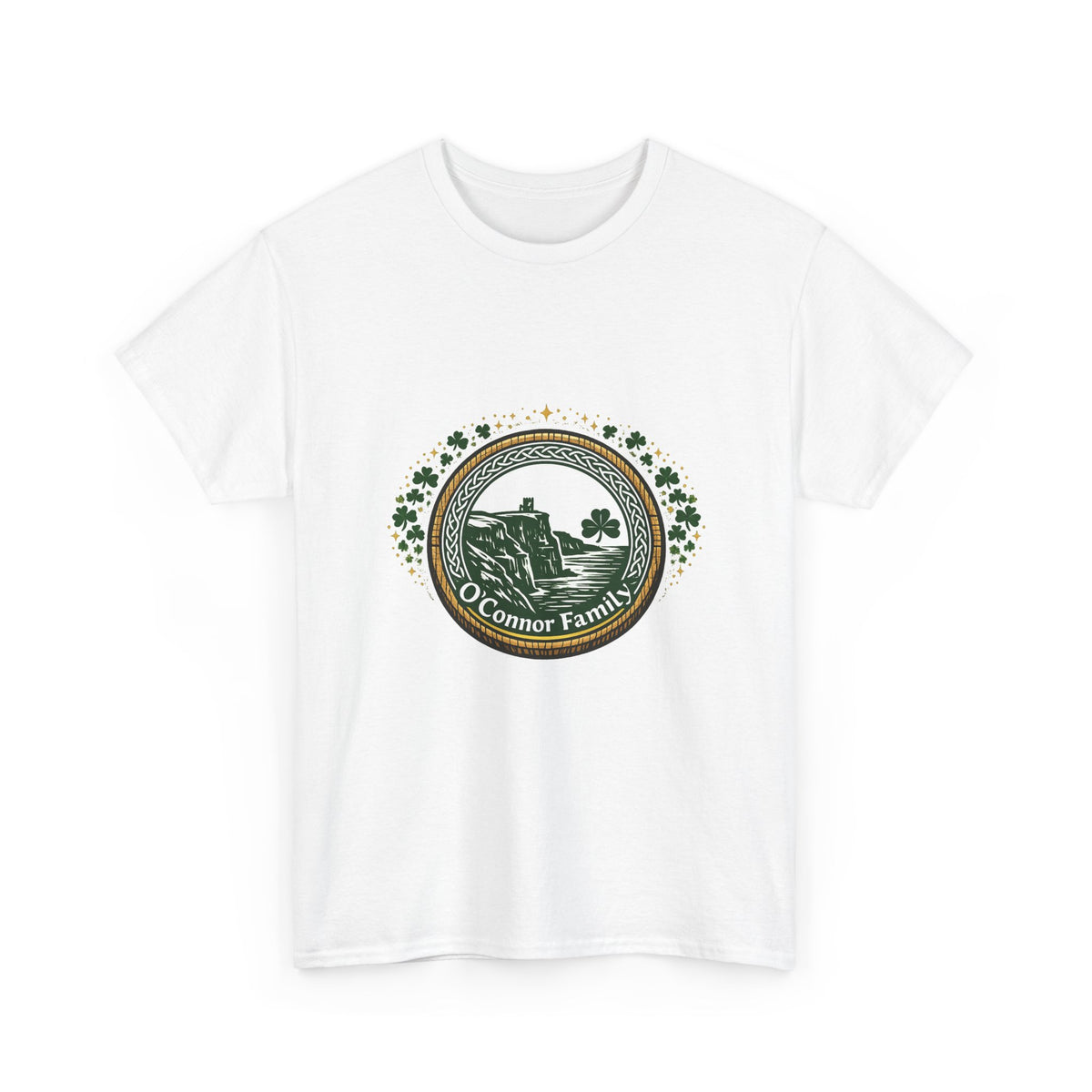 St. Patrick's Day Tee - Celtic Shamrock Graphic for Adults