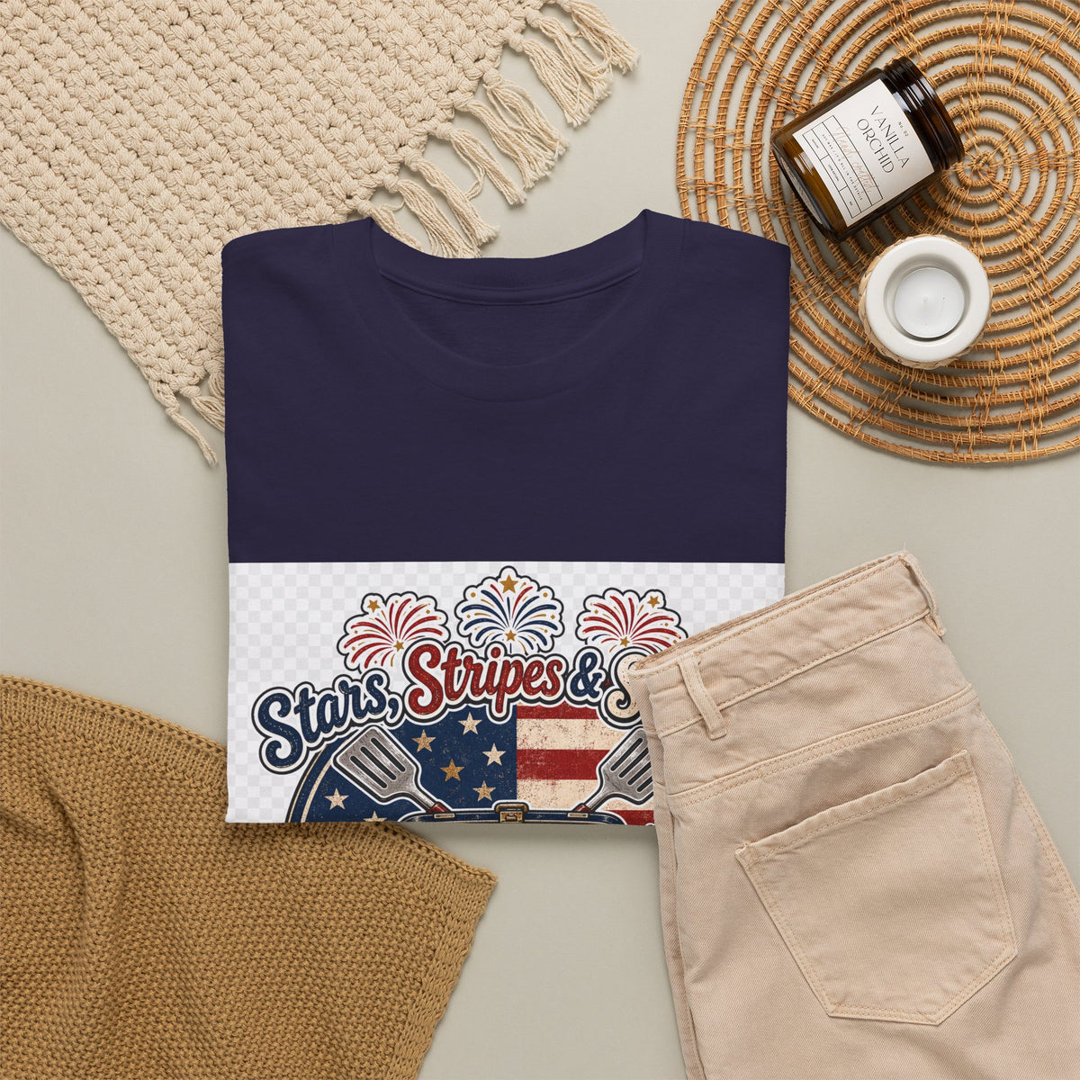 Independence Day Patriotic Tee for USA Celebration