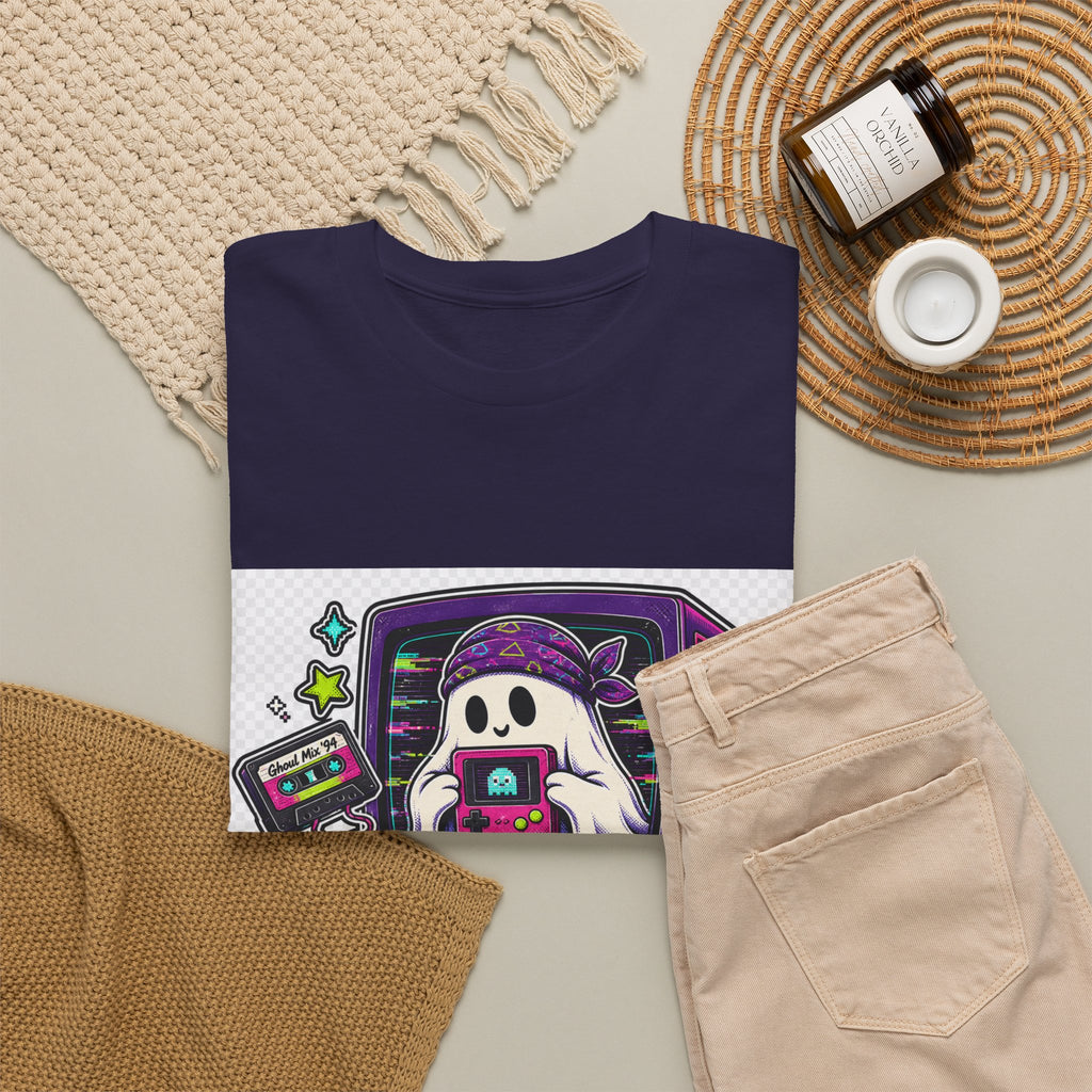 Halloween Haunted Moon Graphic Tee for Spooky Fans