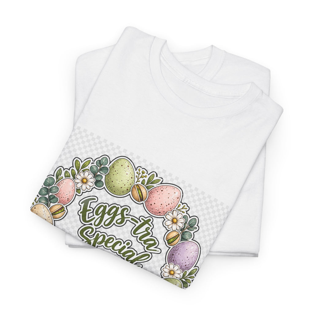 Easter Sunday Bunny Eggs Tee - Cute Pastel Spring Shirt