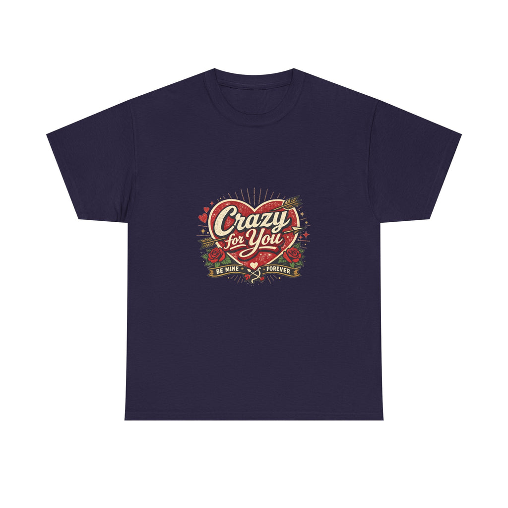 Valentine's Day Shirt for Couples – AI Heart Design, Var. 2