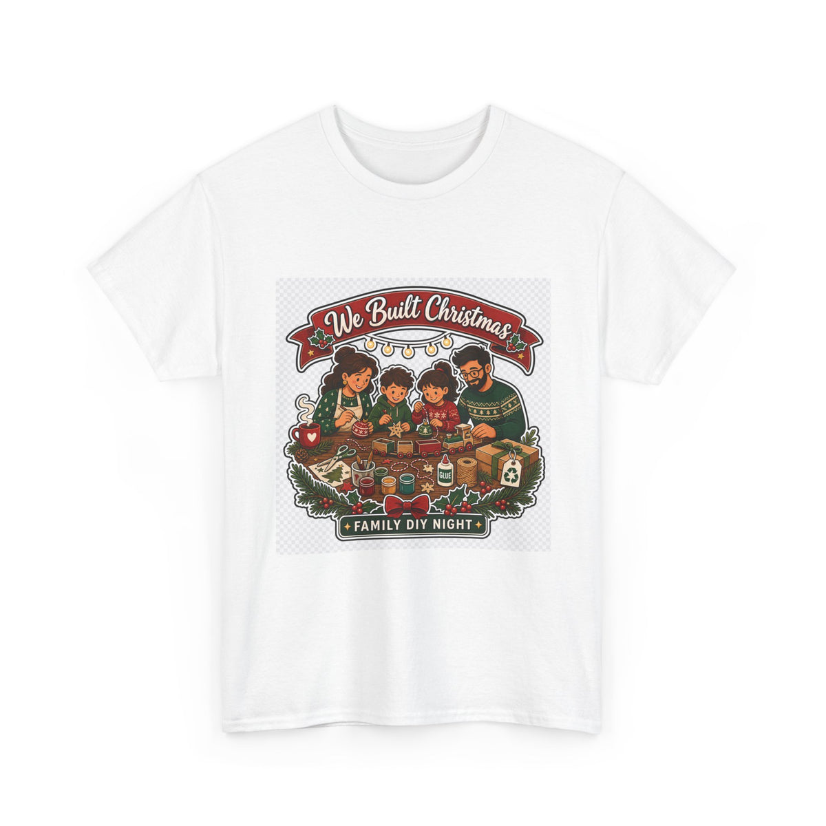 Christmas Day Family Graphic Tee — Cozy Holiday Gift