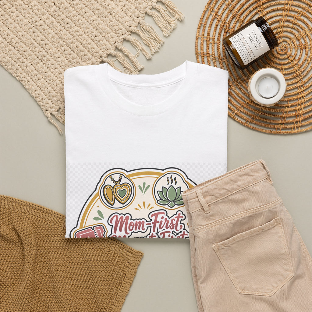 Mother's Day Shirt for Mom — Floral Heart Graphic Tee