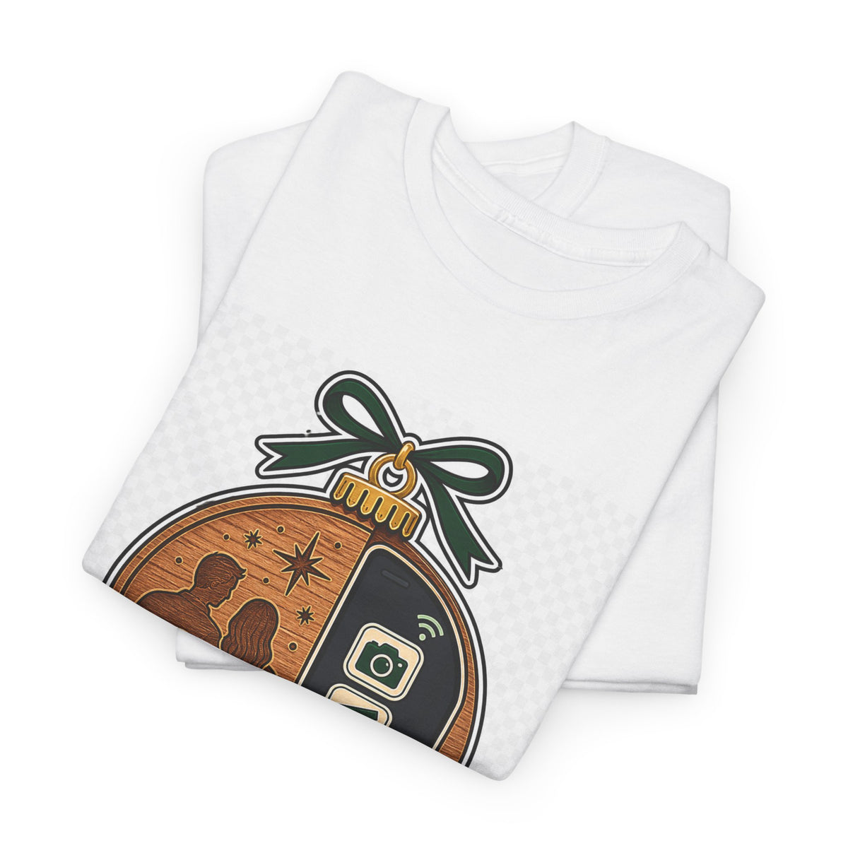 Christmas Day Graphic Tee — Cozy Winter Cabin Gift for Family