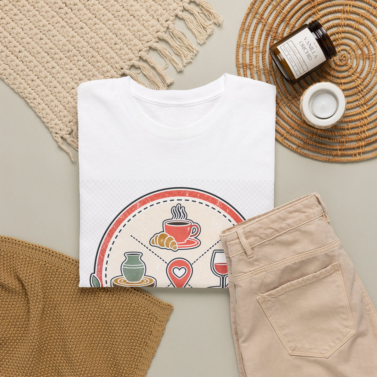 Mother's Day Floral Heart Shirt for Mom - Gift Tee