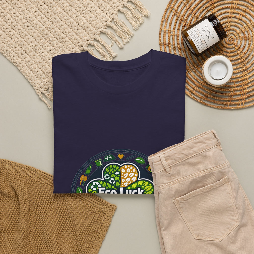 St. Patrick's Day Graphic Tee – Shamrock Rainbow Design