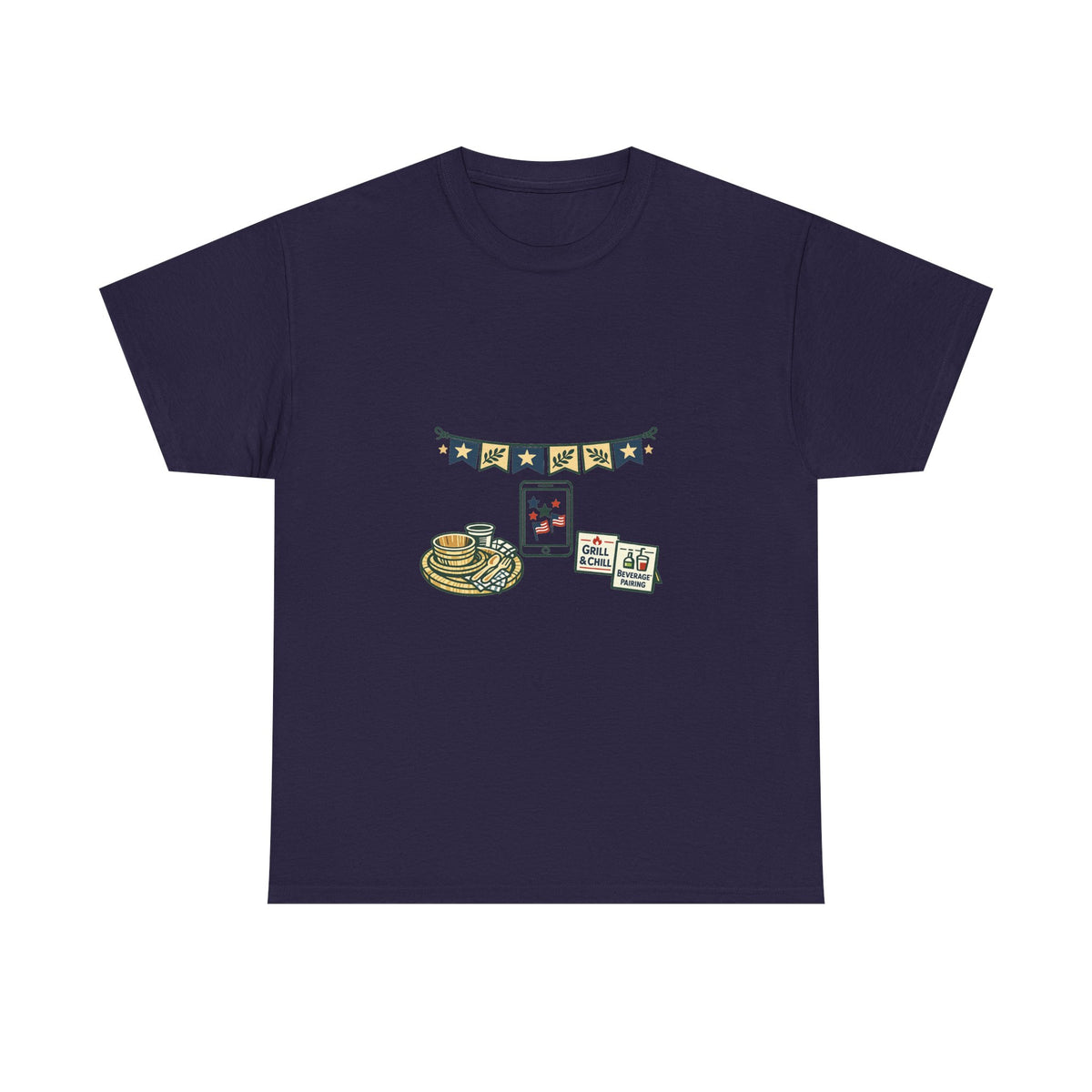 Independence Day TShirt for Patriots - USA Flag Graphic