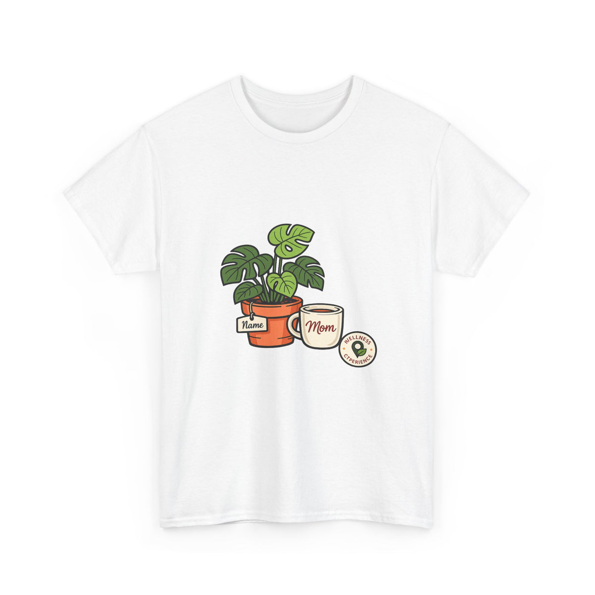Mother's Day Shirt for Moms - Floral Heart Design Tee Gift