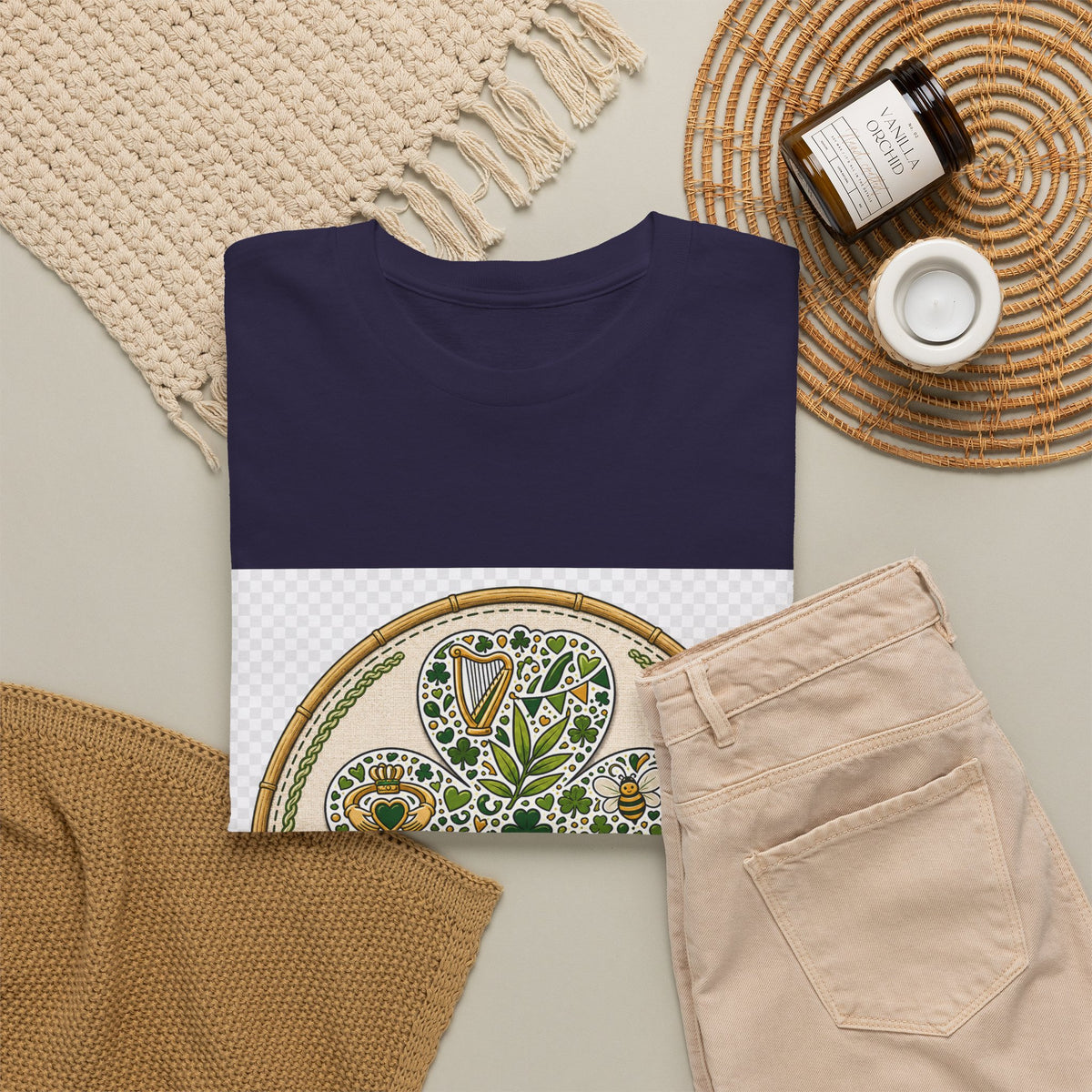 St. Patrick's Day T-Shirt — Lucky Clover Graphic Tee