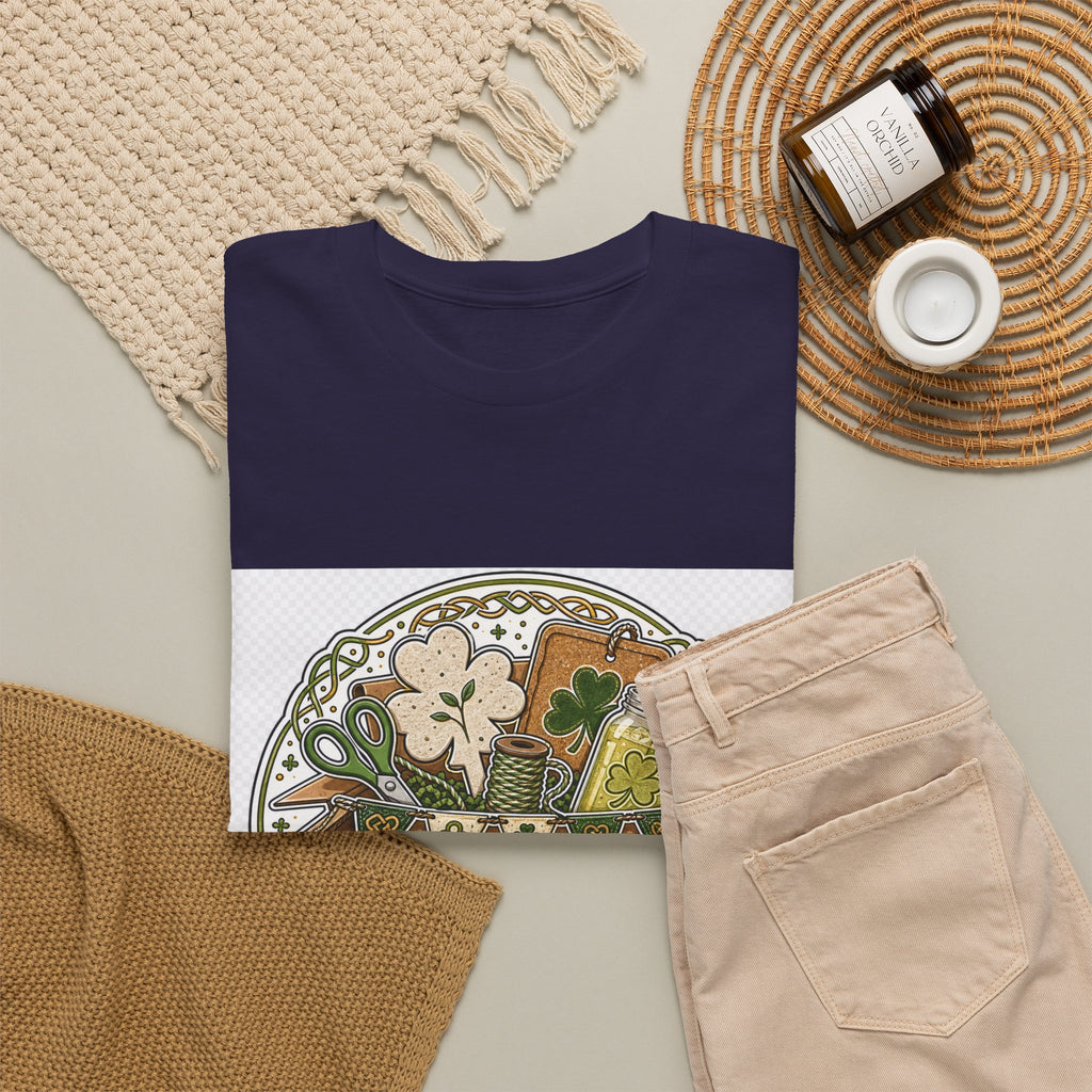 St. Patrick's Day Lucky Shamrock Beer Graphic Tee for Adults
