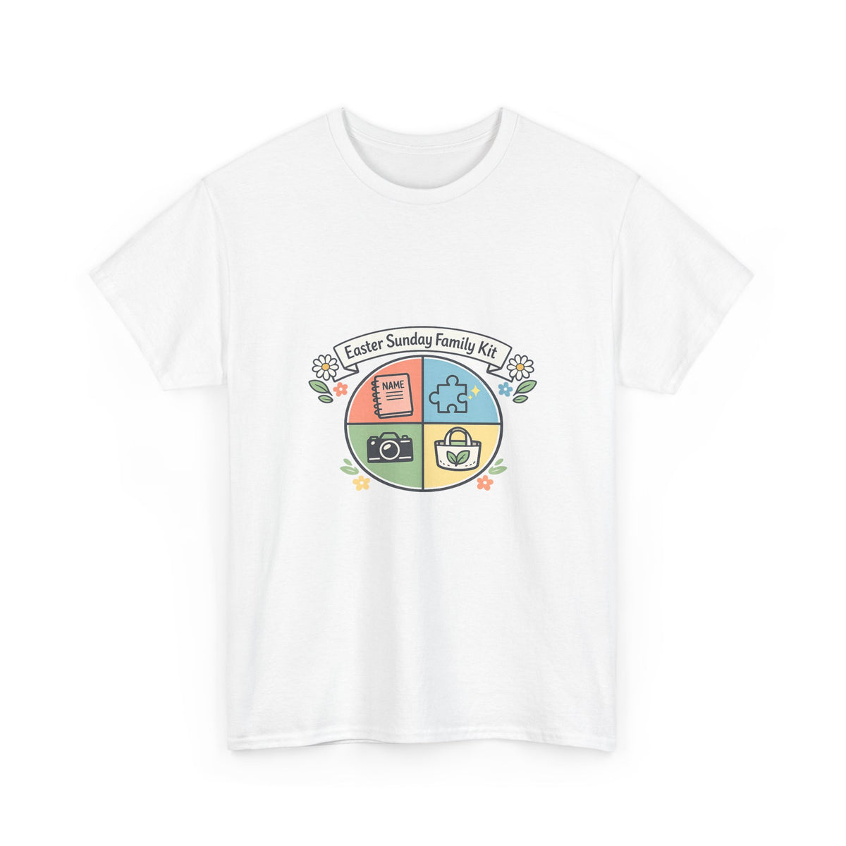 Easter Sunday Shirt for Families – Cute Floral Design Gift