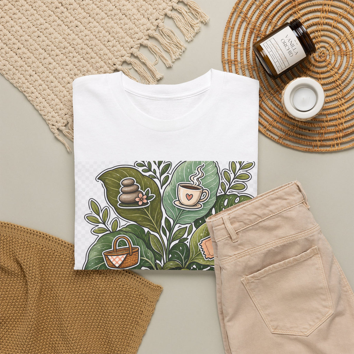 Mother's Day Floral Heart Tee for Mom - Gift Shirt