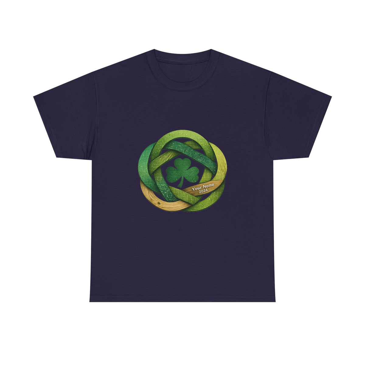 St. Patrick's Day Shamrock Design Shirt for Adults | Gift Idea