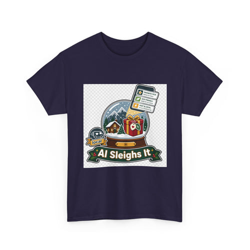 Christmas Day Cozy Cabin Graphic Tee - Family Holiday Gift