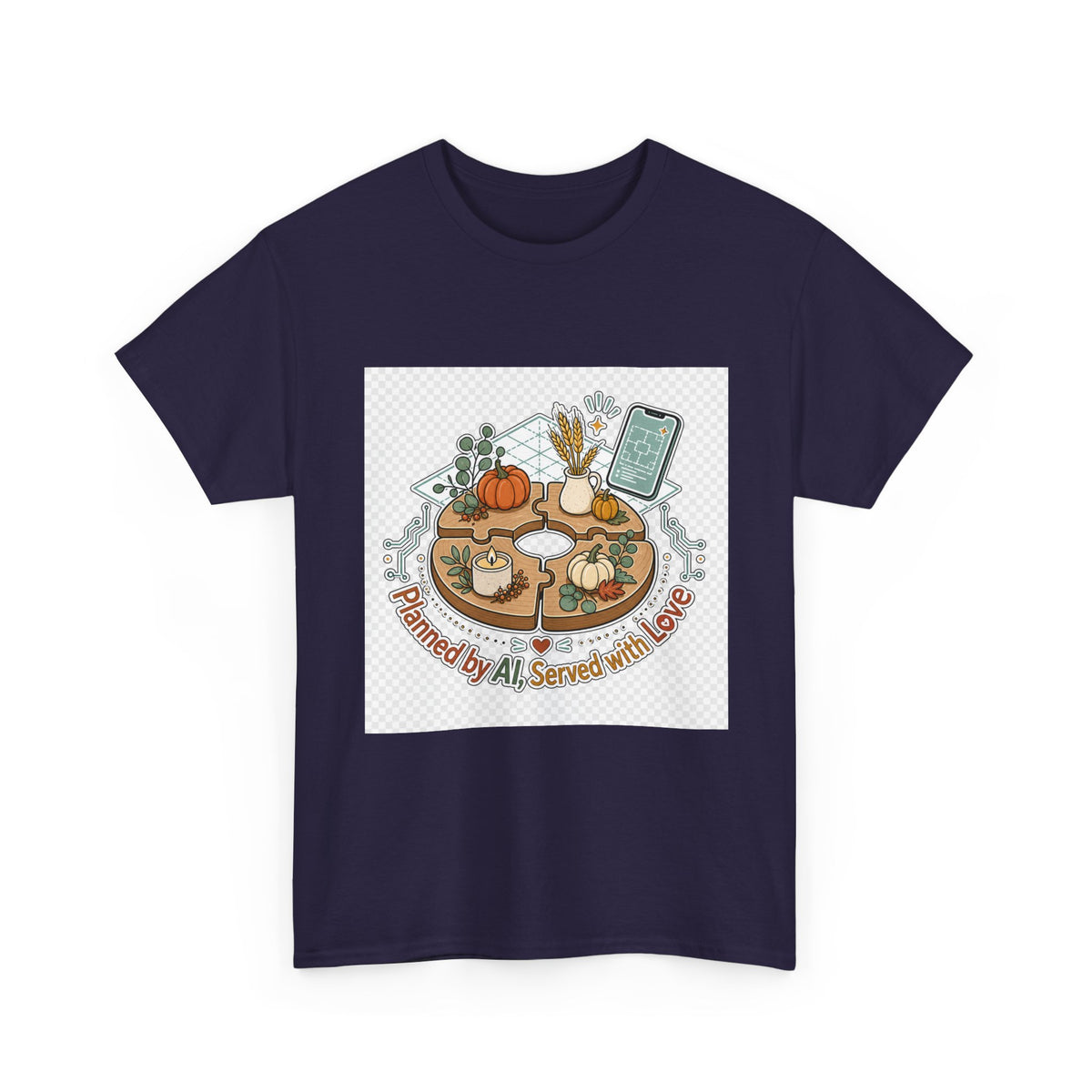 Thanksgiving Day Family Feast Shirt — Grateful Turkey Design