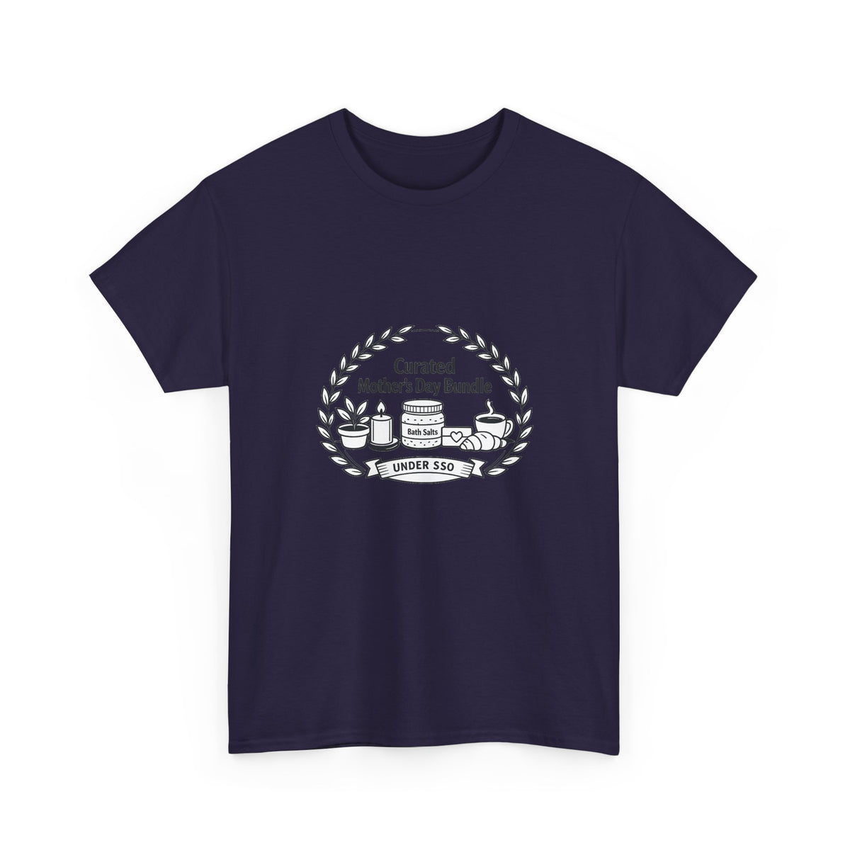Mother's Day Shirt for Moms - AI-Assisted Floral Heart Tee
