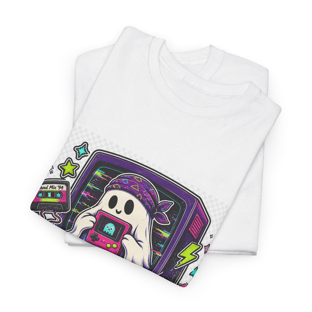 Halloween Haunted Moon Graphic Tee for Spooky Fans