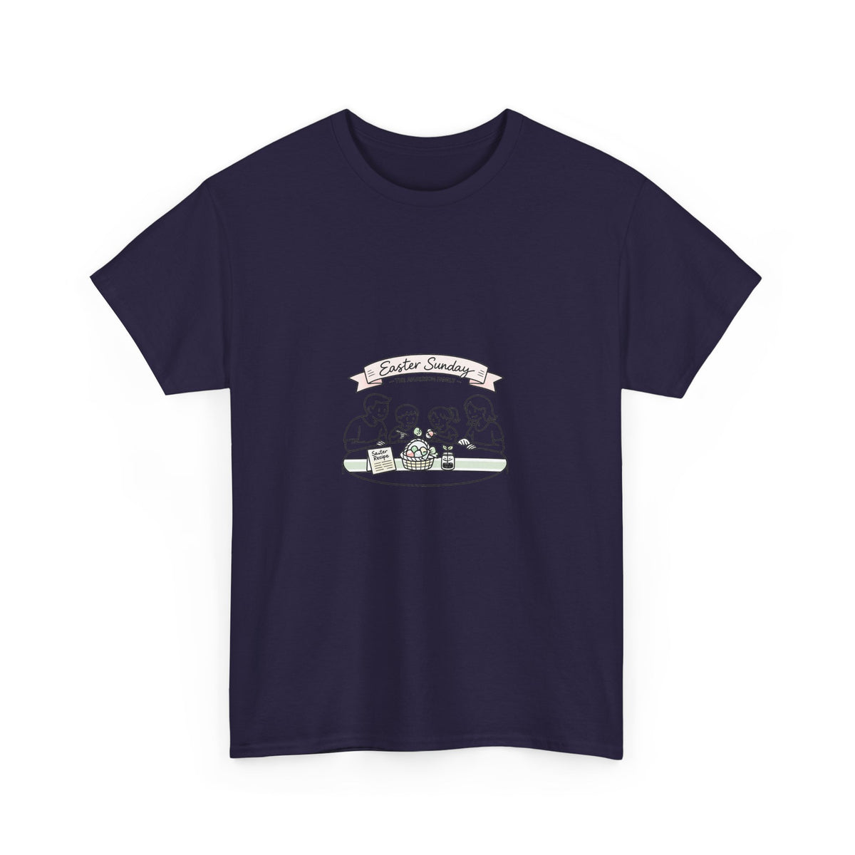 Easter Sunday Shirt - Joyful Spring Bunny Design for Women
