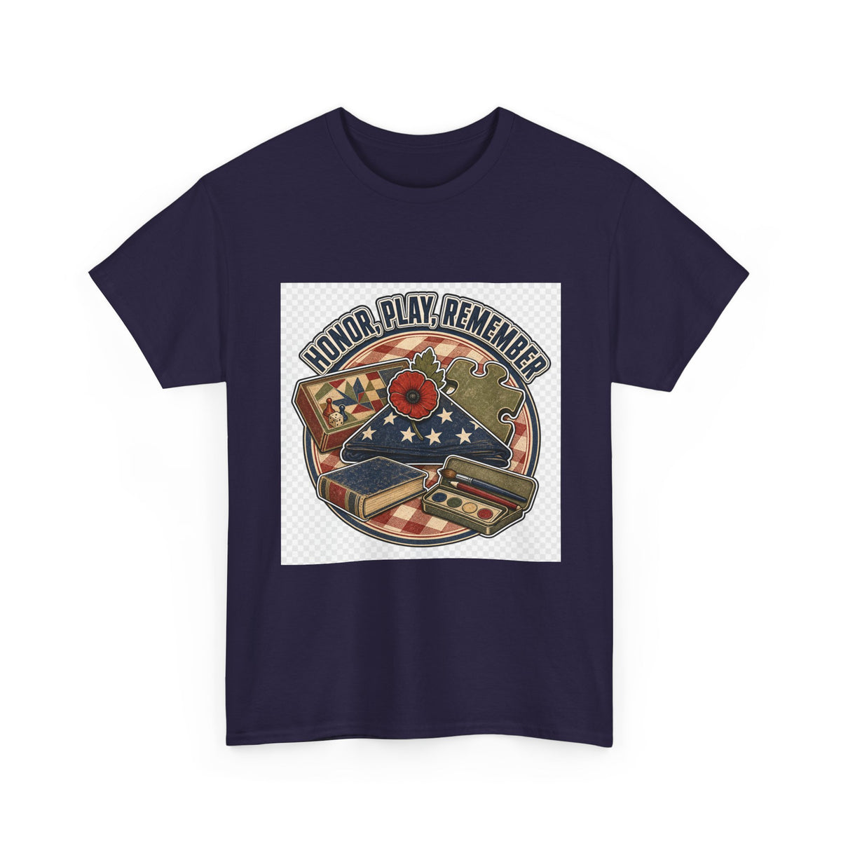 Memorial Day Patriotic Tee for Veterans & Families
