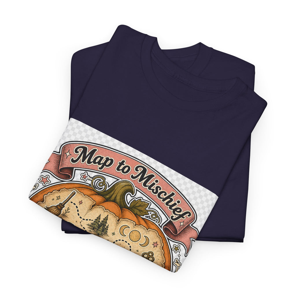 Halloween T-Shirt for Adults — Retro Haunted House Tee