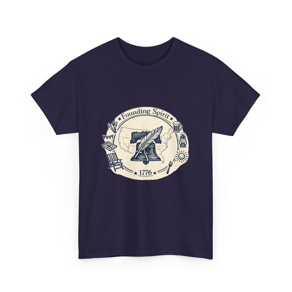 Independence Day Shirt for Adults – Patriotic Fireworks Graphic Tee