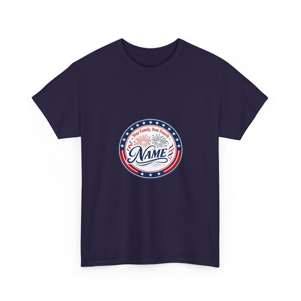 Independence Day Shirt for Families – Patriotic Fireworks Design