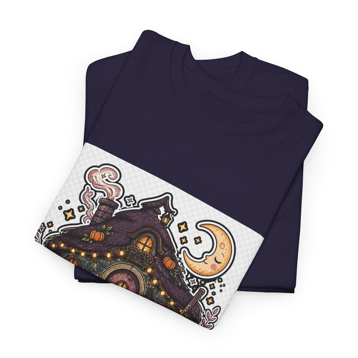 Halloween Retro Witch Cat Shirt — Spooky Gift for Adults