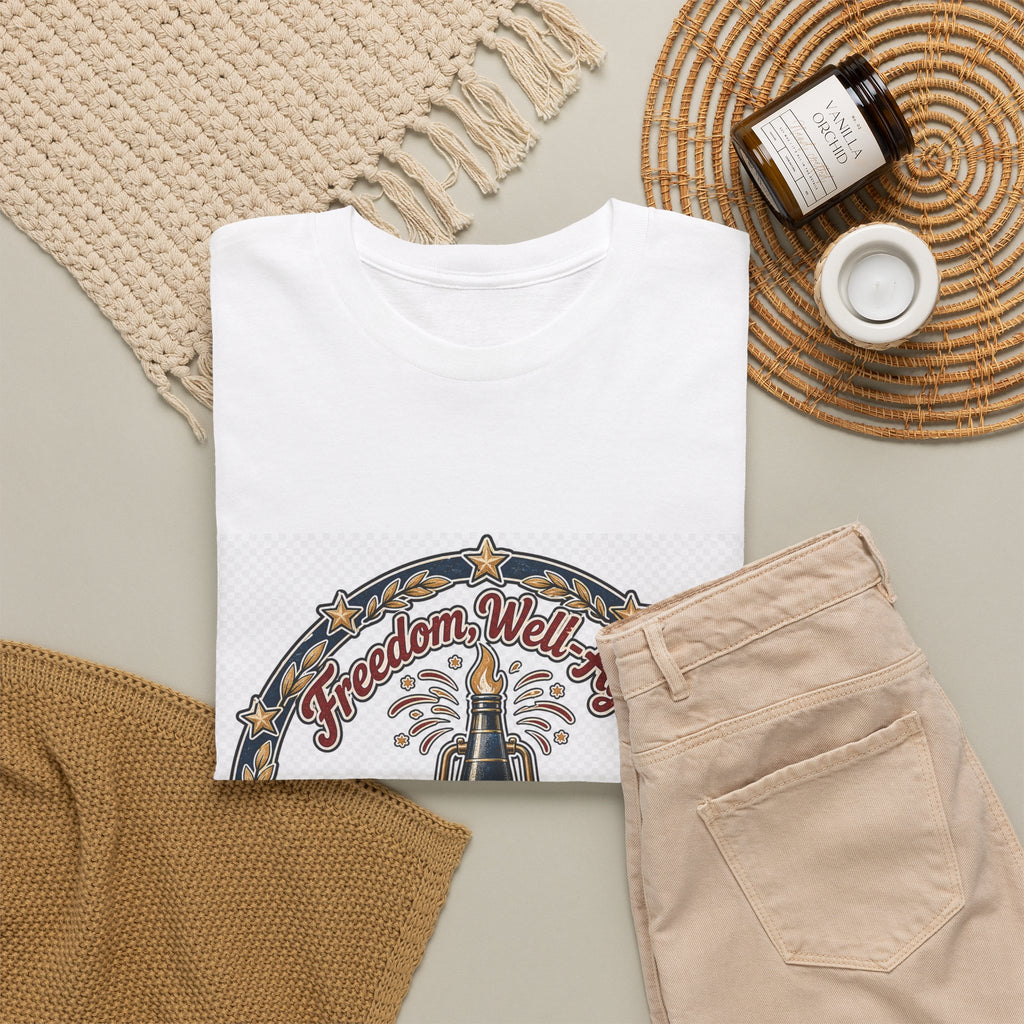 Independence Day Patriotic Fireworks Tee — Unisex Gift