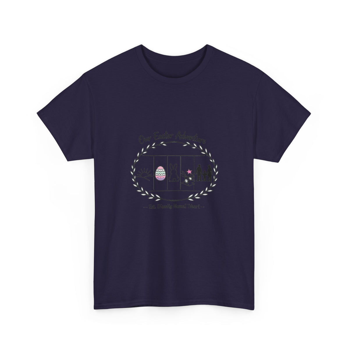 Easter Sunday shirt for Christians - Spring Floral Cross design