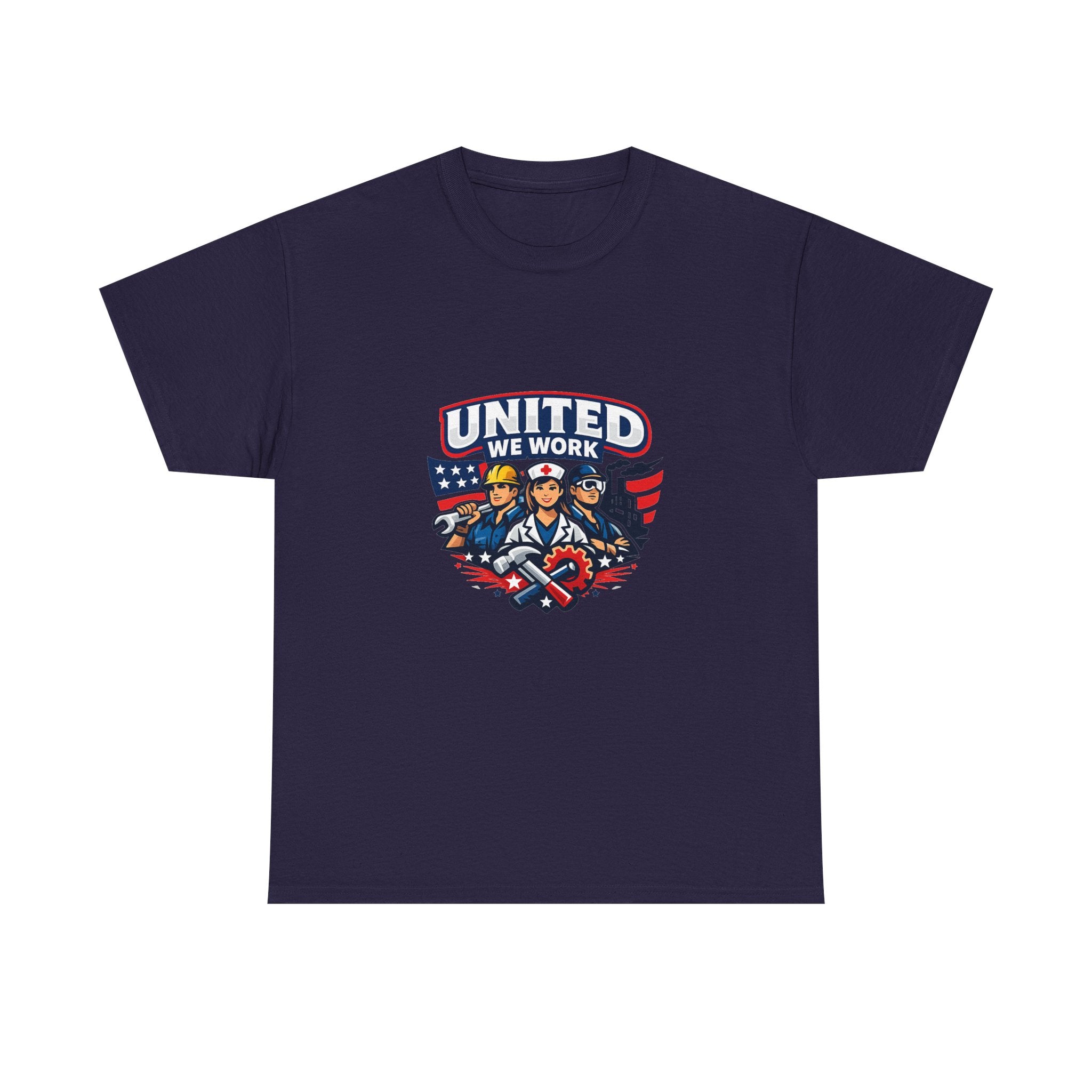 Labor Day Tee for Builders & DIYers - Bold Retro Work Design