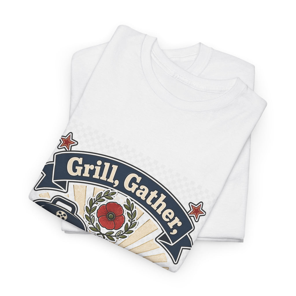 Memorial Day Patriotic American Flag Tee for Veterans