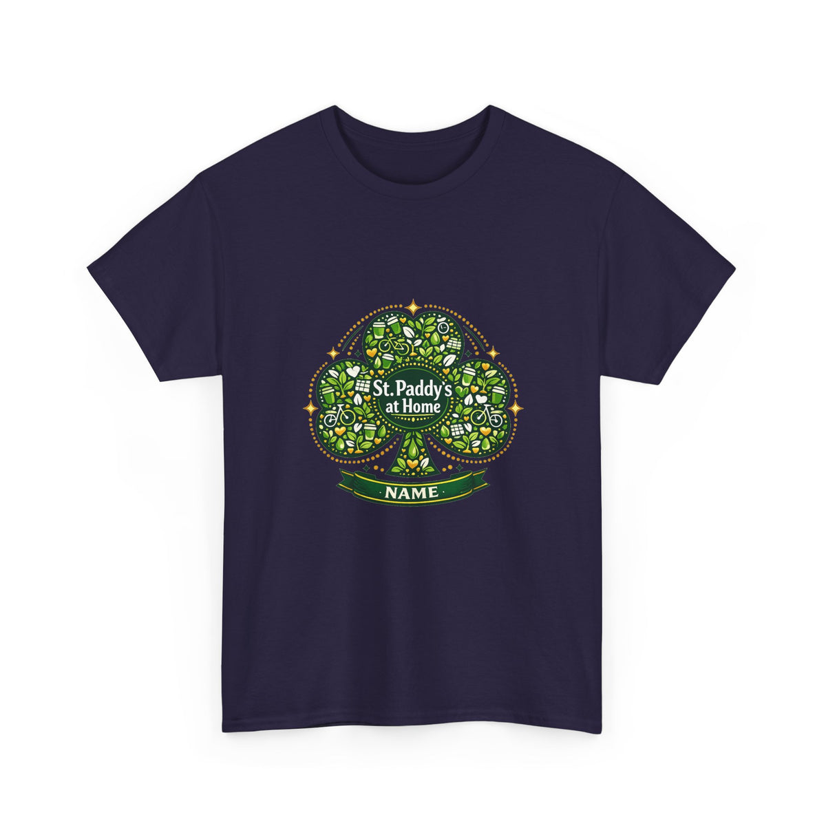 St. Patrick's Day Shirt for Friends - Irish Leaf Design
