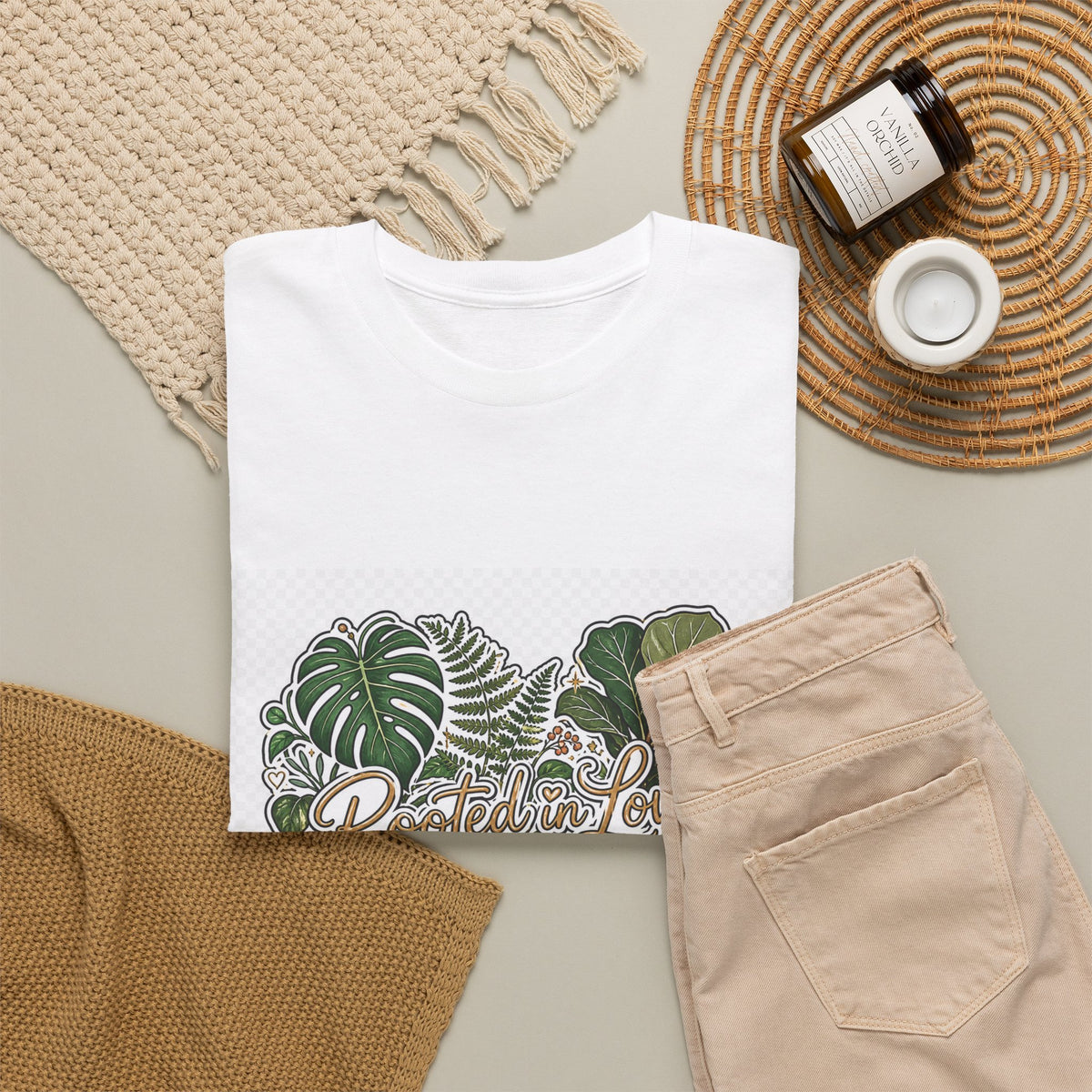 Mother's Day Floral Heart Tee for Mom — Cute Gift Shirt