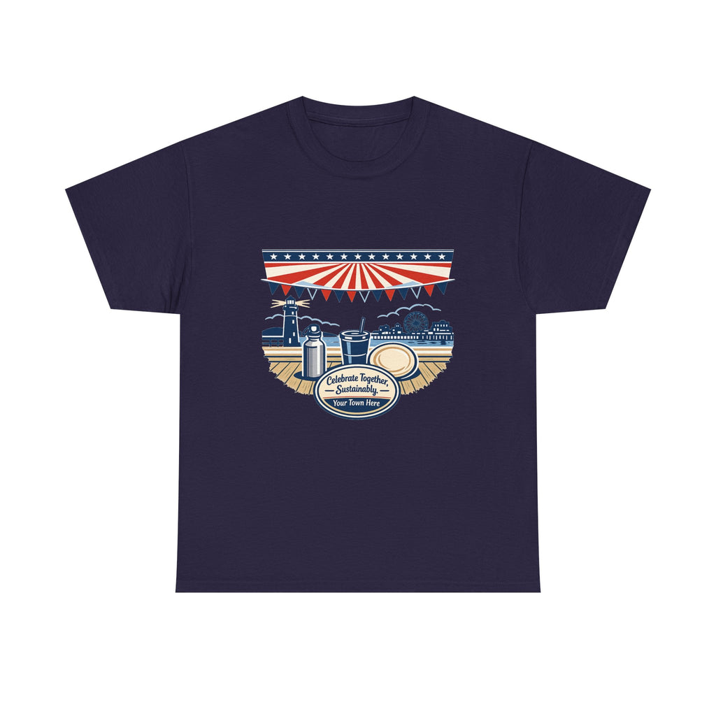 Independence Day Patriotic Fireworks Tee for Americans