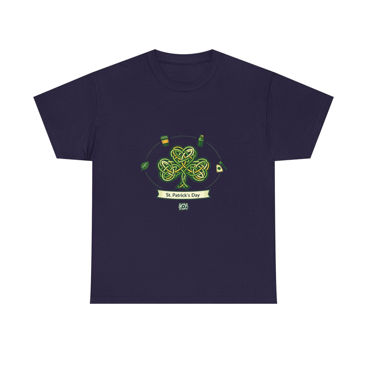 St. Patrick's Day Shirt — Green Shamrock Art for Friends