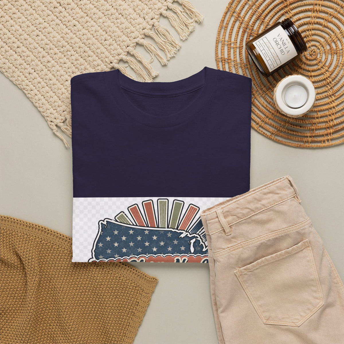 Independence Day Graphic Tee for Patriotic Families