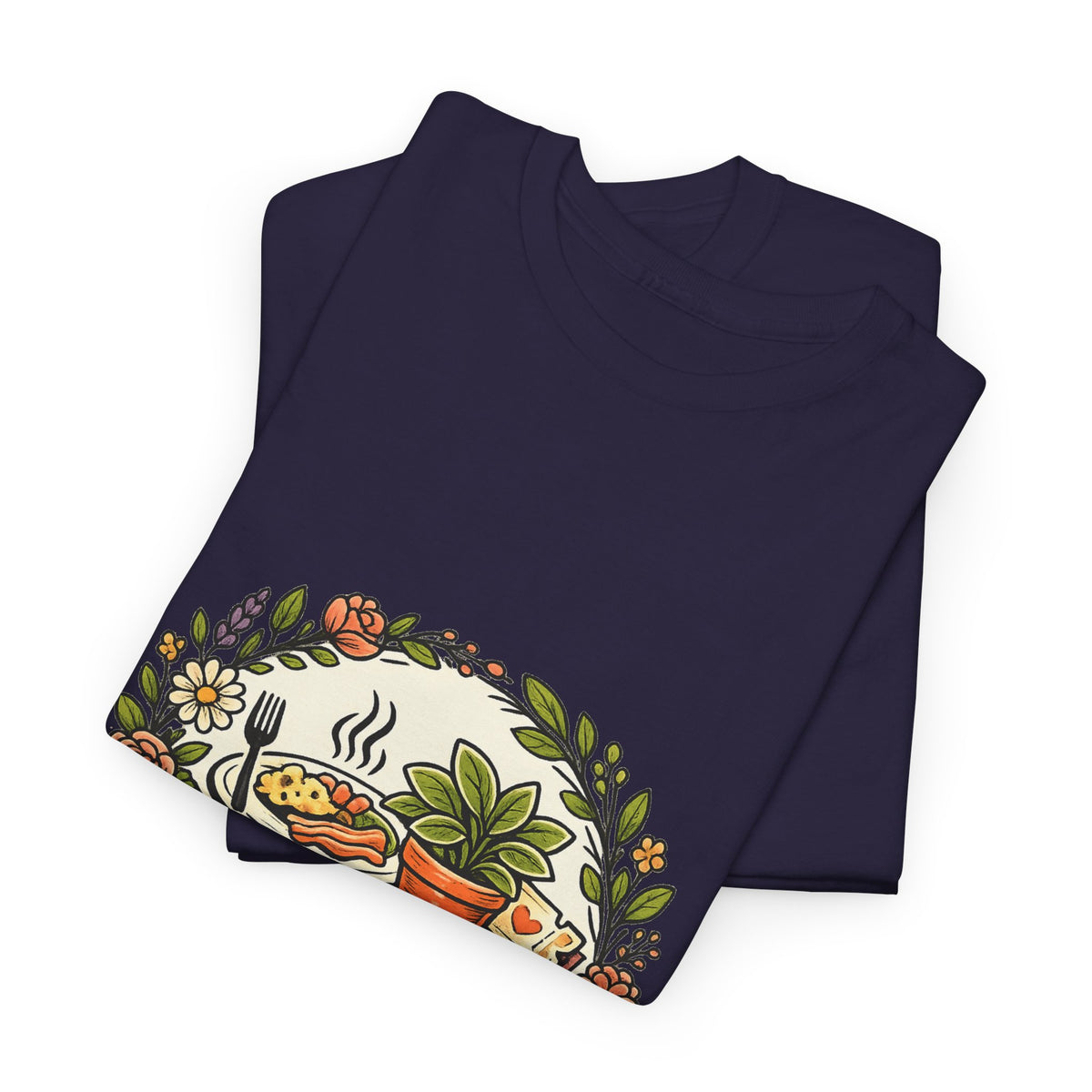 Mother's Day Gift Shirt for Mom — Floral Heart Graphic Tee