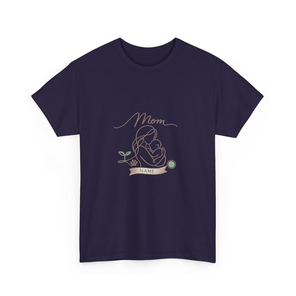 Mother's Day Floral Typography Tee for Moms | Heartfelt Gift Shirt